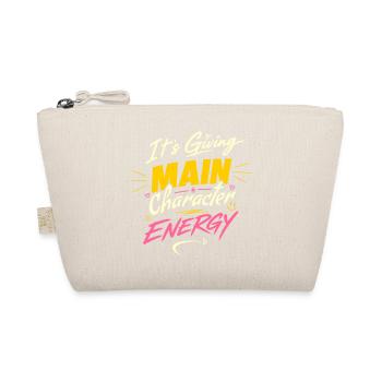 It's giving main character energy – Own It - Organic Pouch - nature - Front