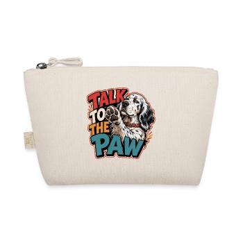 English Setter - Organic Pouch - nature - Front