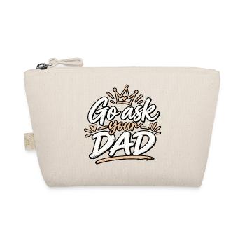 Mother -funny gift- - Organic Pouch - nature - Front