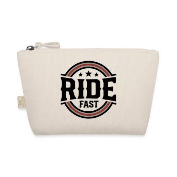 Ride Fast Badge Logo - Trousse biologique - nature - Devant