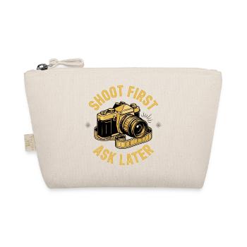 Shoot First Ask Later - Organic Pouch - nature - Front
