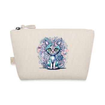 Ute Pastel Fantasy Kitten - Bio-Täschchen - Natur - Vorne