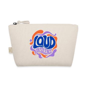 Loud in Silence Retro Psychedelia - Bio-Täschchen - Natur - Vorne