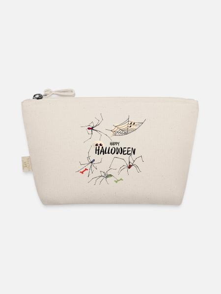 Happy Halloween - Bio-Täschchen - Natur