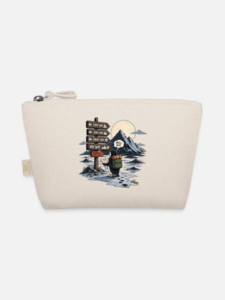 Penguin Adventure – Wahrscheinlich eine schlechte Idee - Bio-Täschchen - Natur