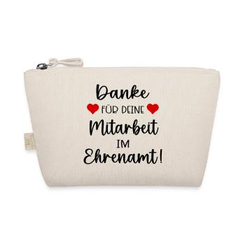 Danke Mitarbeit Ehrenamt - Bio-Täschchen - Natur - Vorne