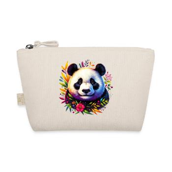 Panda - Bio-Täschchen - Natur - Vorne