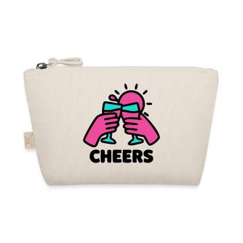 Cheers Glaeser Sonne Logo - Bio-Täschchen - Natur - Vorne