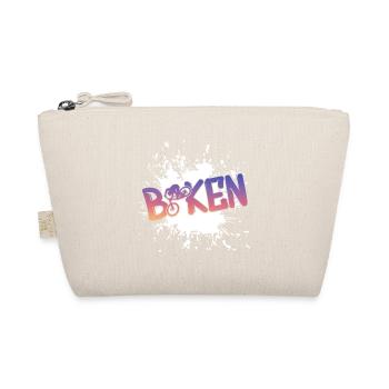 BikeKen Splash Gradient - Bio-Täschchen - Natur - Vorne