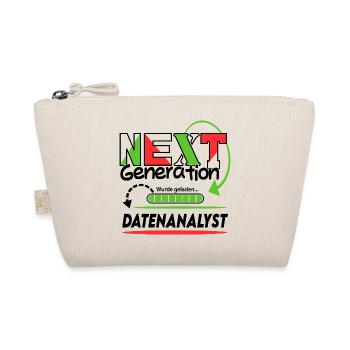 Datenanalyst Next Generation Beruf Arbeit Mann Job - Bio-Täschchen - Natur - Vorne