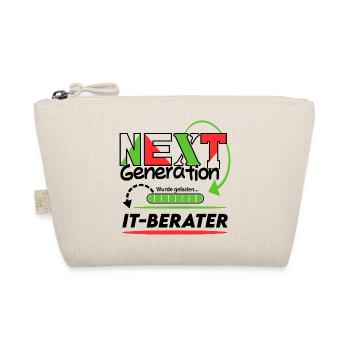 IT-Berater Next Generation Beruf Arbeit Mann Job - Bio-Täschchen - Natur - Vorne