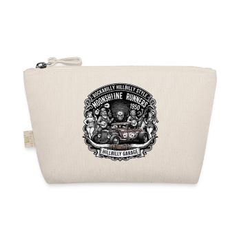 Moonshine Runners Hillbilly Garage 1950 - Bio-Täschchen - Natur - Vorne