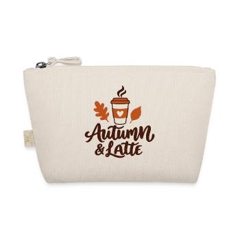 Herbst- und Latte-Cozy Herbstkaffee-Liebhaber - Bio-Täschchen - Natur - Vorne