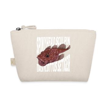 Tiefsee Monster - Tiefsee-Stachelkopf - Bio-Täschchen - Natur - Vorne