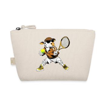 Kühe Tennis - Bio-Täschchen - Natur - Vorne