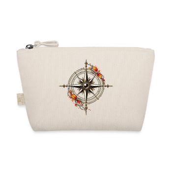 Kompassrose des Herbstes - Bio-Täschchen - Natur - Vorne
