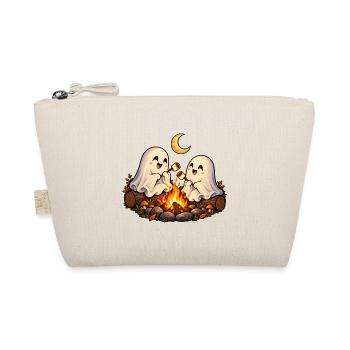 Geister rösten Marshmallows - Bio-Täschchen - Natur - Vorne