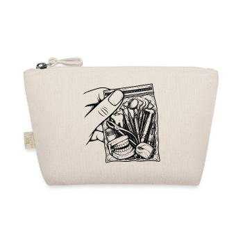 Zahnarzt für Sucht – Pouch Dent Zahnwerkzeuge - Bio-Täschchen - Natur - Vorne