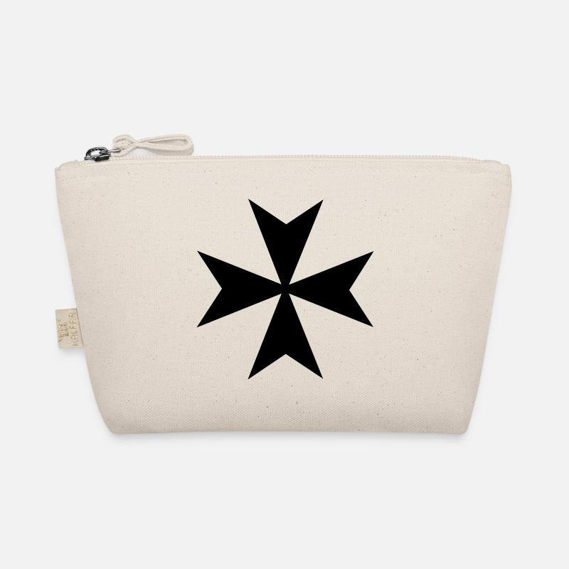 Maltese Style Cross Organic Pouch
