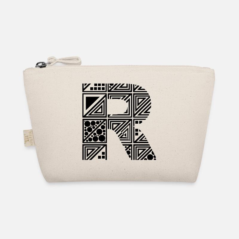 Buchstabe R - Bio-Täschchen - Natur