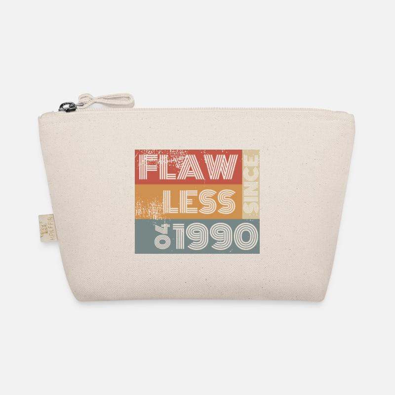 35. Geburtstag Flawless since 04/1990 Bio-Täschchen