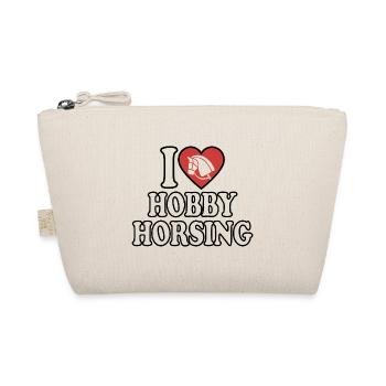 J’aime Hobby Horsing - Coeur - Hobby - Trousse biologique - nature - Devant
