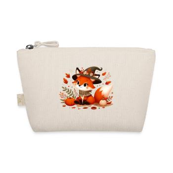 Fuchs Herbst 8 - Bio-Täschchen - Natur - Vorne