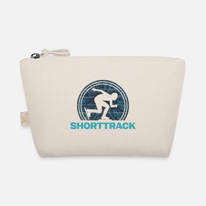 eislaufen shorttrack eisschnelllauf Bio-Täschchen