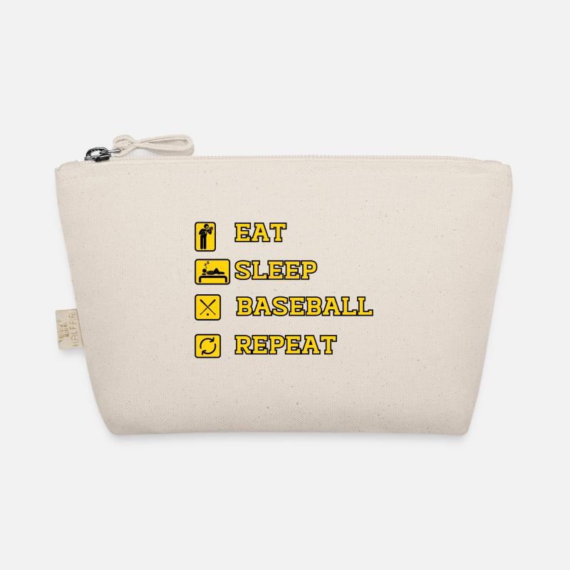 EAT SLEEP BASEBALL REPEAT Trousse biologique