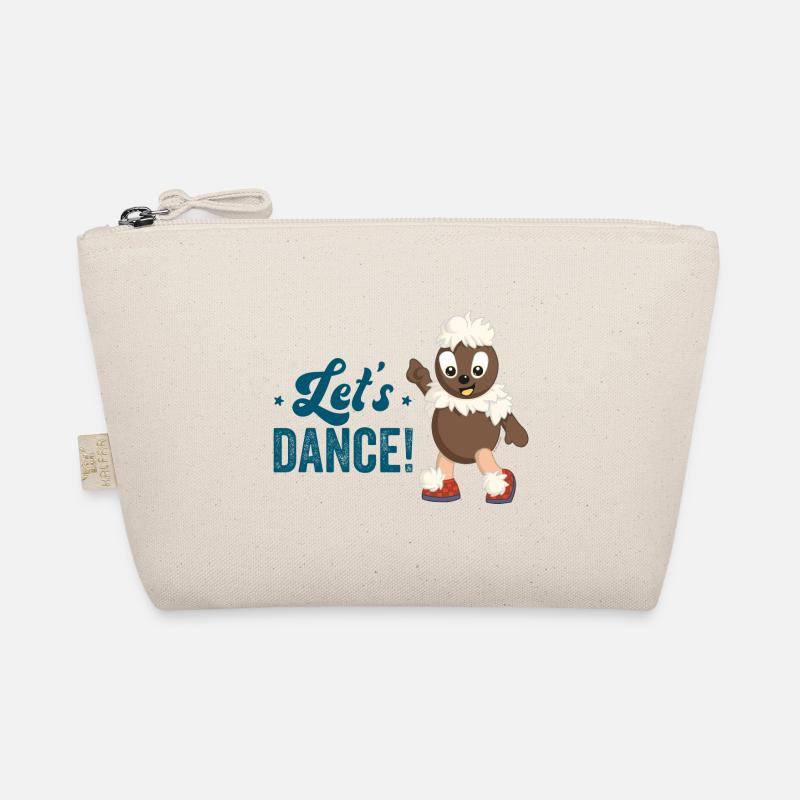 Pittiplatsch Let's dance - Bio-Täschchen - Natur