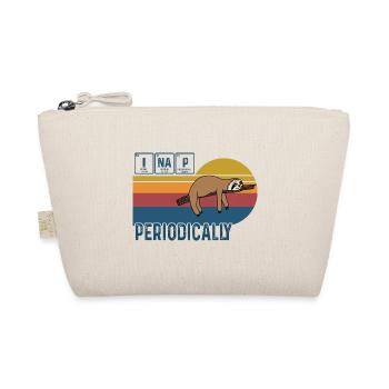 I Nap Periodically Vintage Funny Science Faultier - Bio-Täschchen - Natur - Vorne