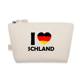 Ich liebe das Land - Bio-Täschchen - Natur - Vorne