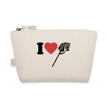 J’aime hobby cheval - Coeur - Hobby - Trousse biologique - nature - Devant