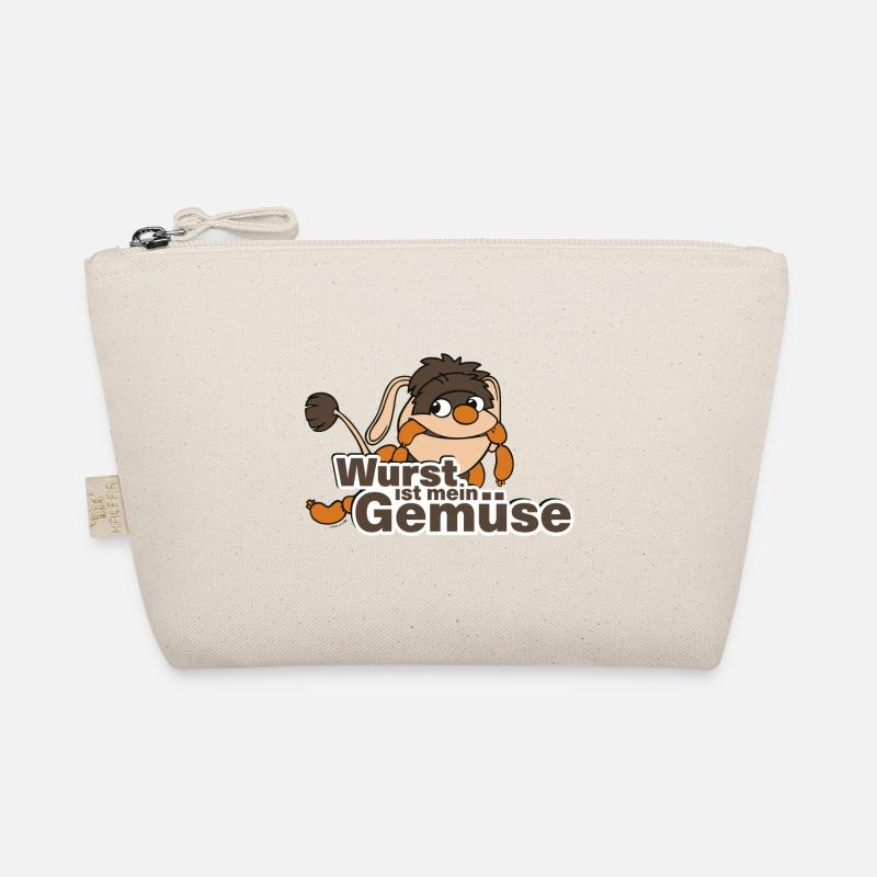 Moppi - Wurst ist mein Gemüse Bio-Täschchen