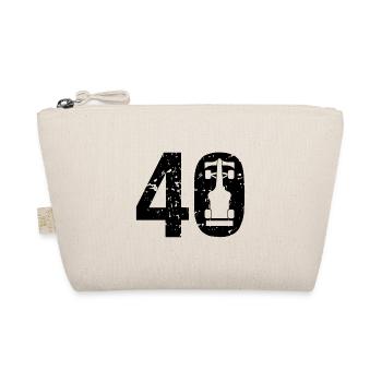 40 Formula Racing Motorsport - Bio-Täschchen - Natur - Vorne