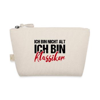 Ich bin nicht alt ich bin Klassiker - Bio-Täschchen - Natur - Vorne