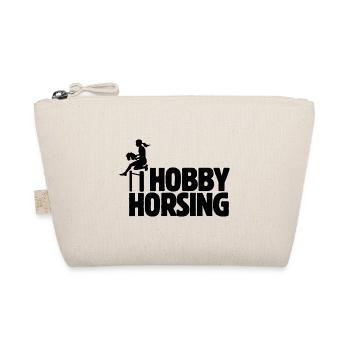 Hobby Horsing - Steckenpferd - Reiten - Geschenk - Bio-Täschchen - Natur - Vorne