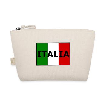 The flag of Italia - Organic Pouch - nature - Front