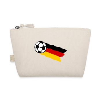 Fußball Fans - Bio-Täschchen - Natur - Vorne
