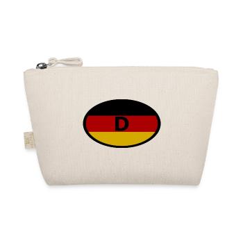 The Germany Car Sticker - Organic Pouch - nature - Front