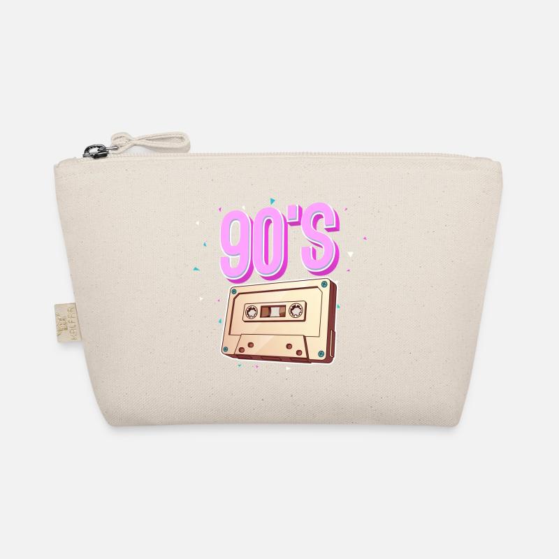 90s cassette Organic Pouch