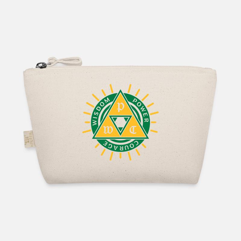 Triangle Emblem Organic Pouch