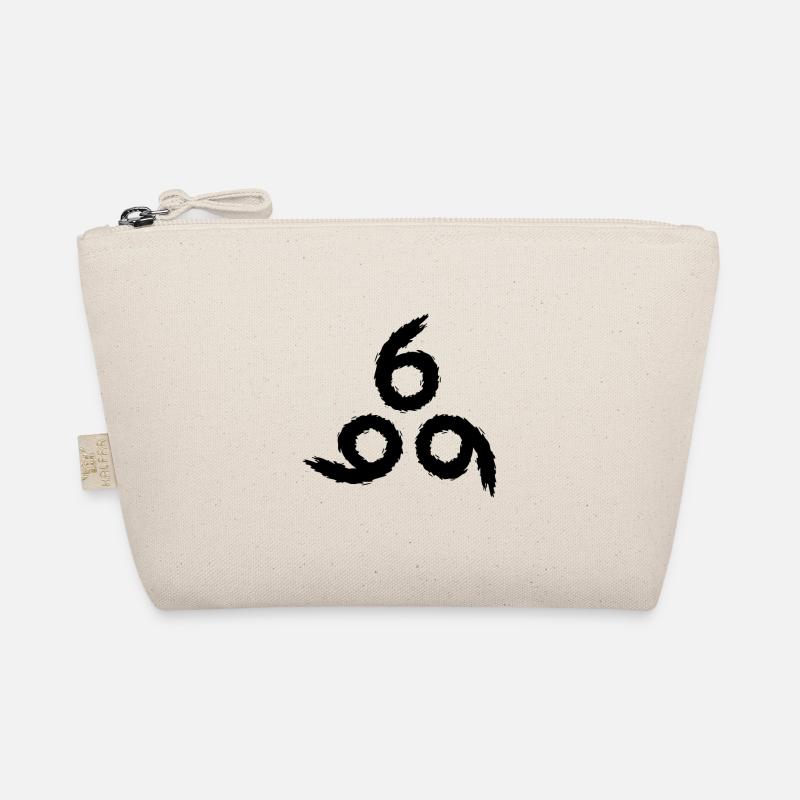 666 Satan Symbol Bio-Täschchen