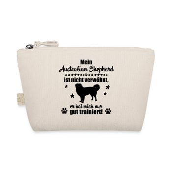 Australian Shepherd - Statement - Bio-Täschchen - Natur - Vorne