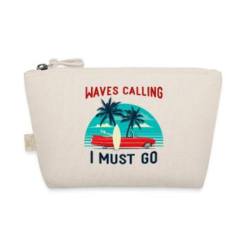 Cadeaux Passion Surf Surfeur Bodyboard Glisse - Trousse biologique - nature - Devant