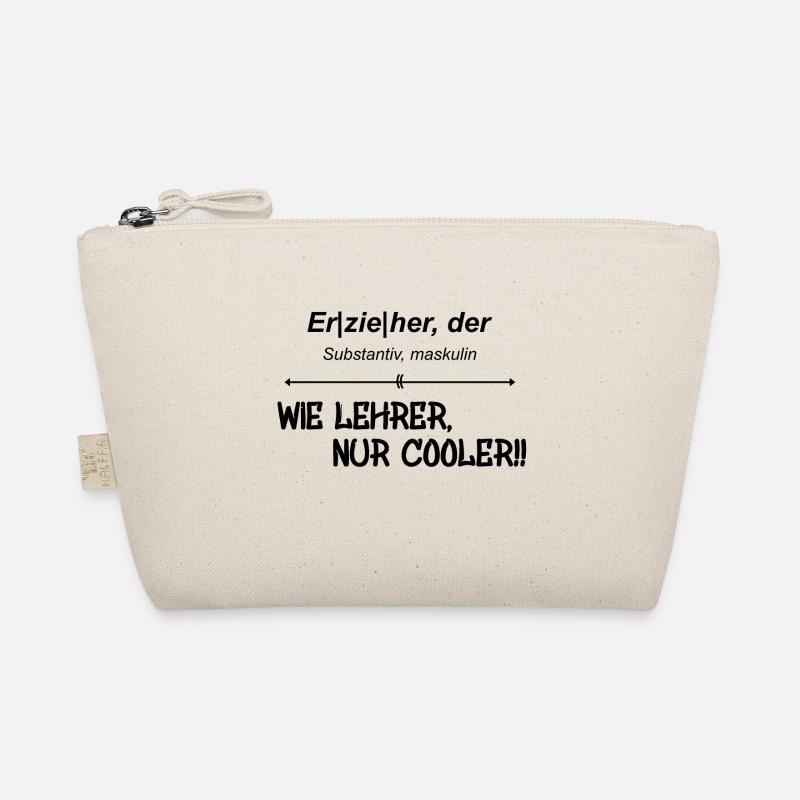 Erzieher- Wie Lehrer, nur cooler!! - Bio-Täschchen - Natur