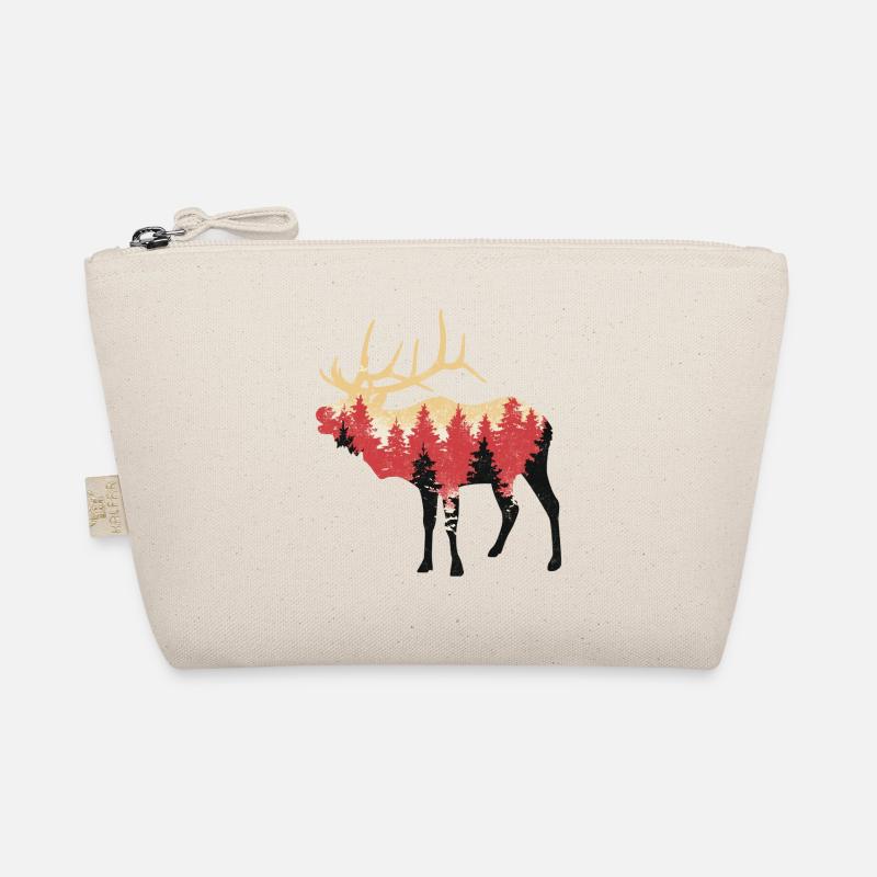 Orignal, cerf, élan, forêt, animal, forêt, animaux Trousse biologique
