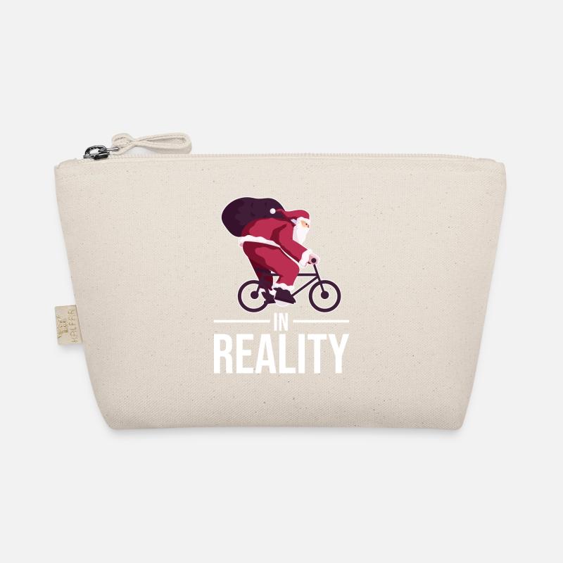 Père Noël vélo drôle sort Trousse biologique