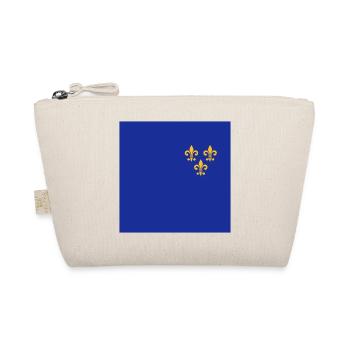 Fleur de Lys, French lily, symbol, mask - Organic Pouch - nature - Front