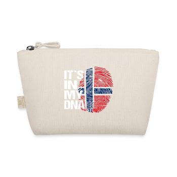 Norway Flag Fingerprint DNA Saying Funny - Organic Pouch - nature - Front
